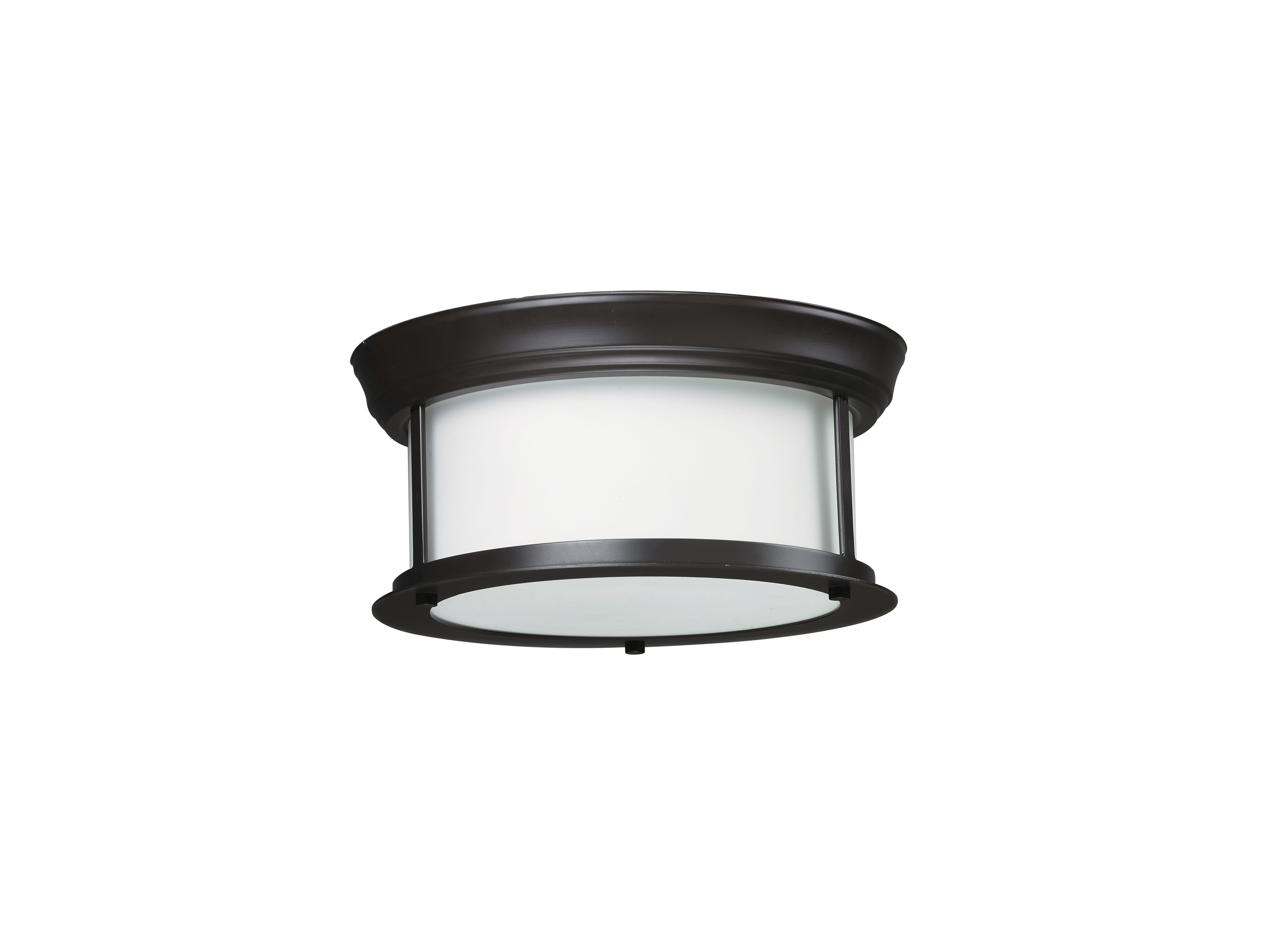 Sonna 2-Light Flush Mount Ceiling Light In Bronze