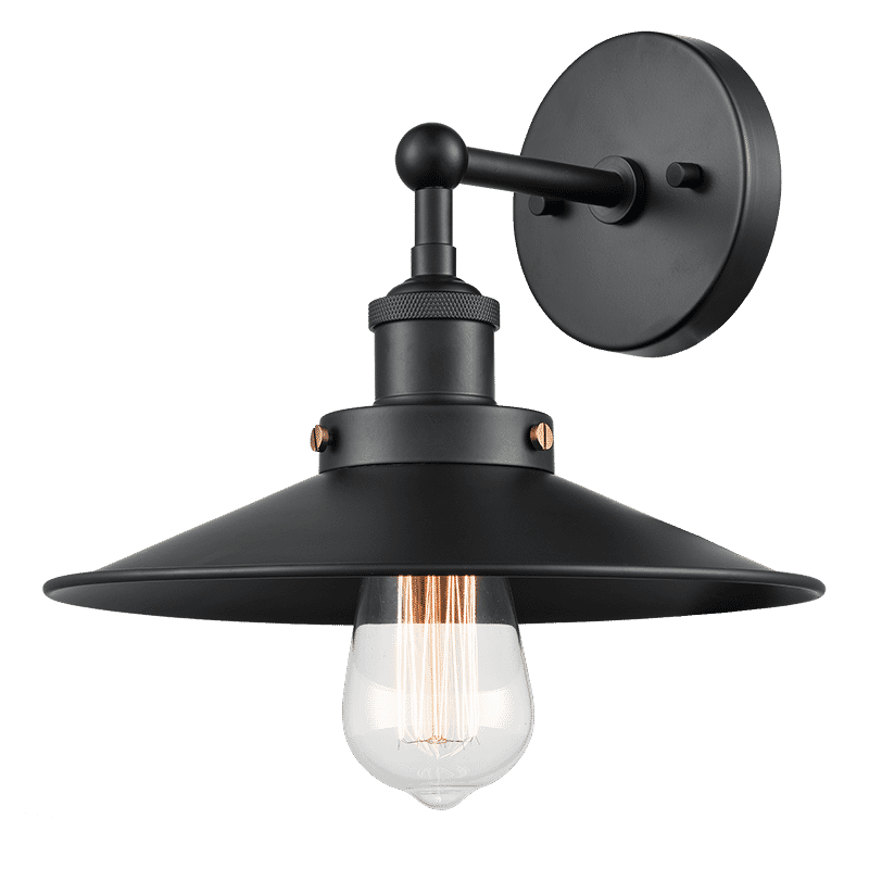 Matteo Bulstrode'S Workshop 1-Light Wall Sconce In Black
