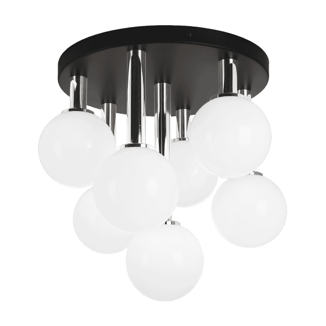 Matteo Stellar 7-Light Ceiling Light In Black
