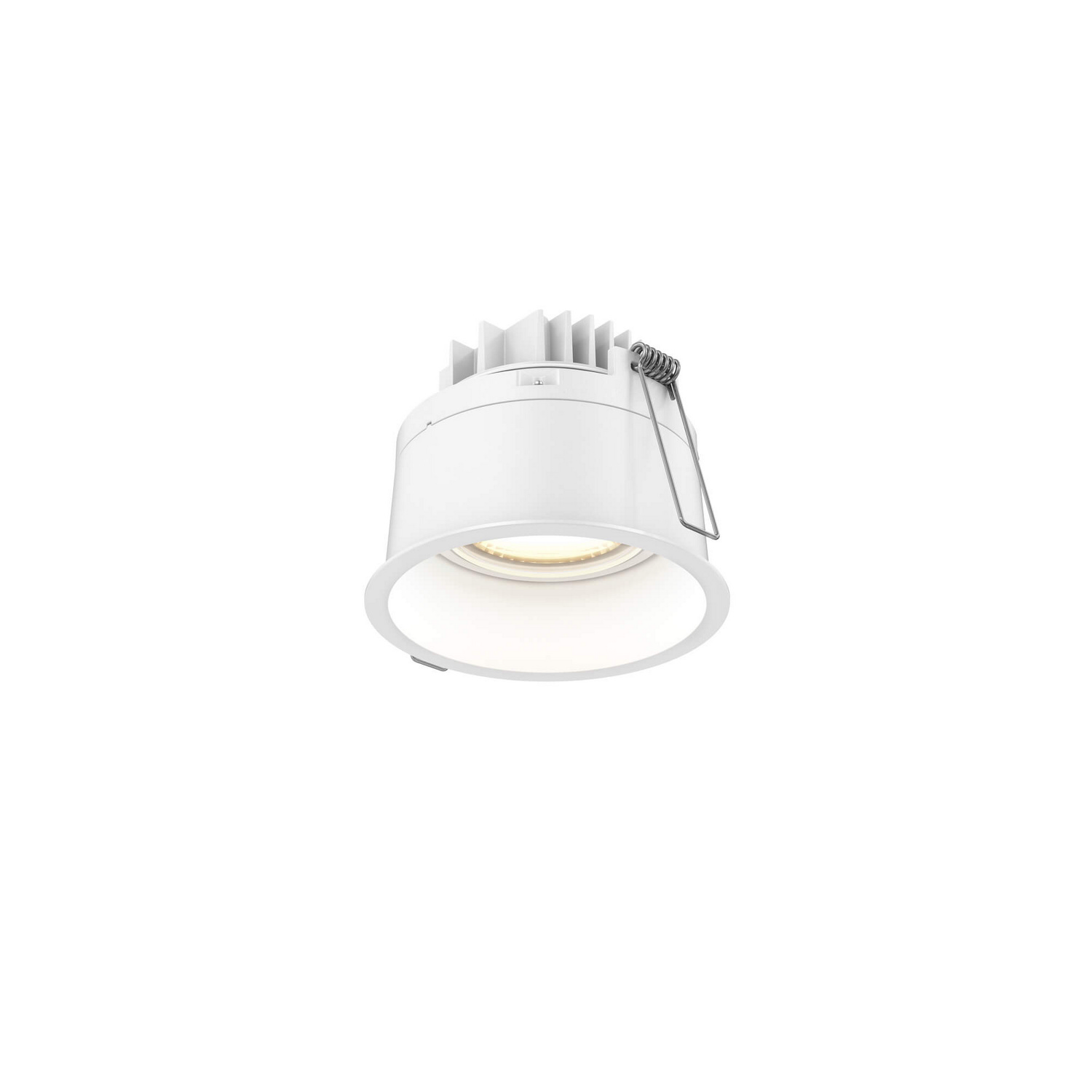 1-Light Regressed Gimbal Down Light in White