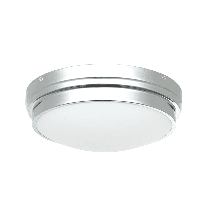 Matteo Fresh Colonial 2-Light Ceiling Light In Chrome