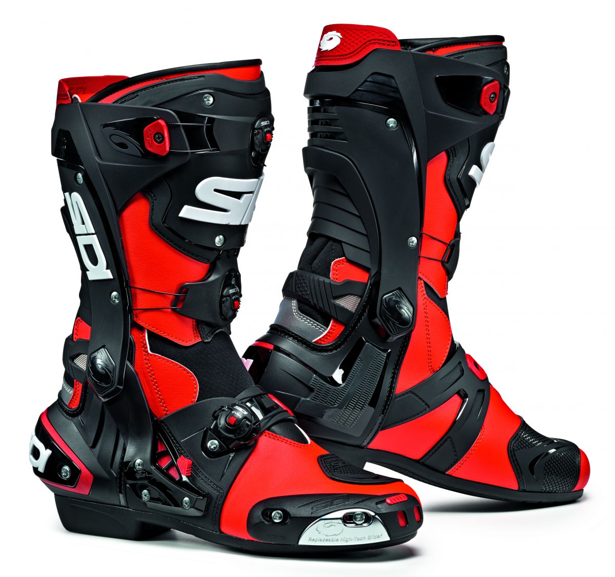 Sidi Rex Red Fluo Black Size 43