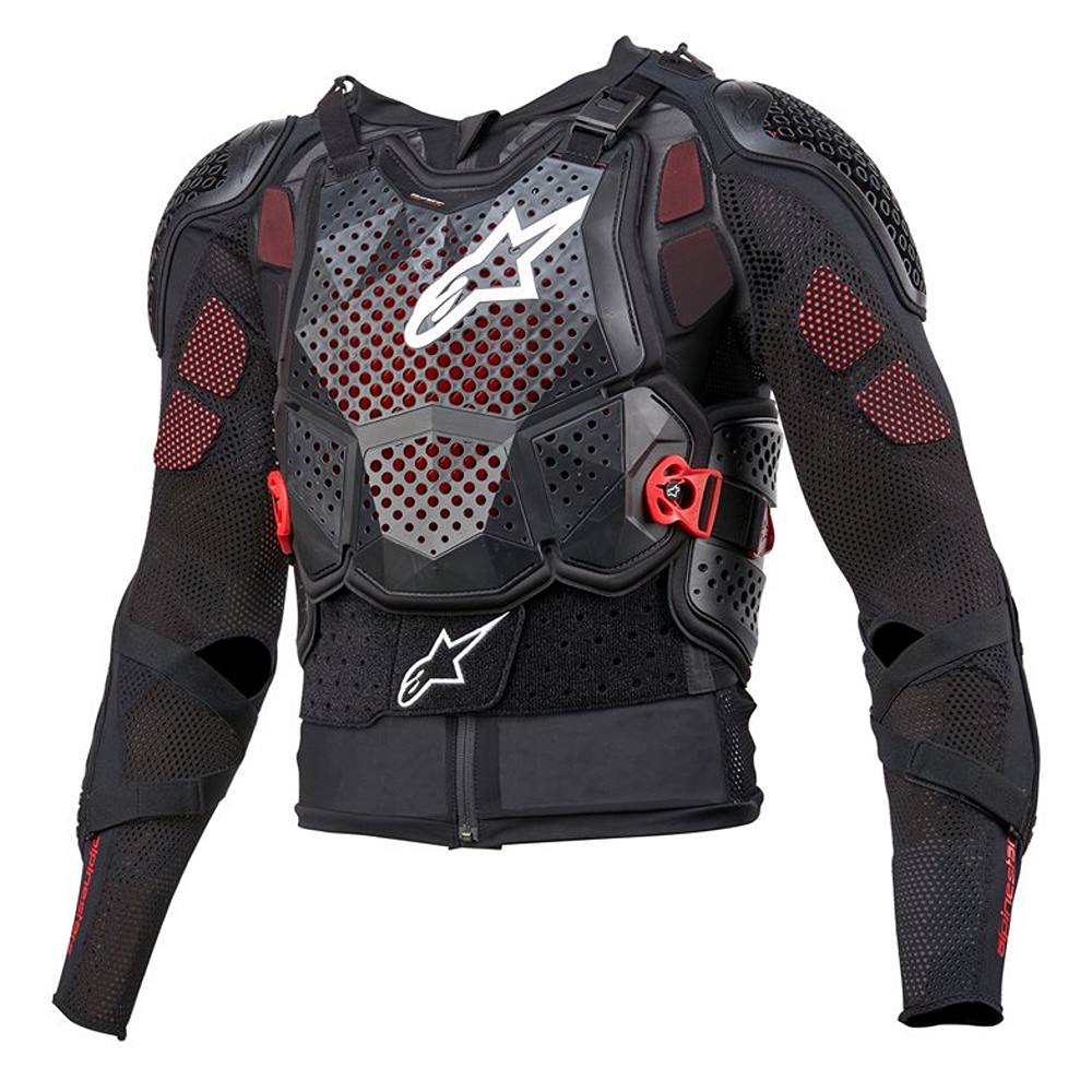 Alpinestars Bionic Tech V3 Protection Jacket Black White Red Size M