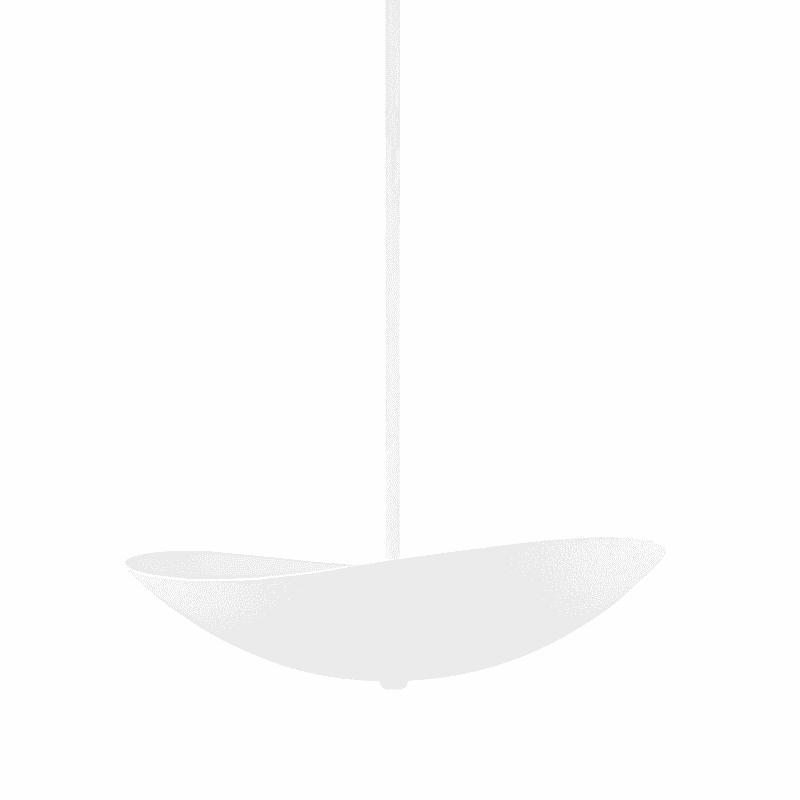 Fabius 6-Light Mini Pendant in White Plaster