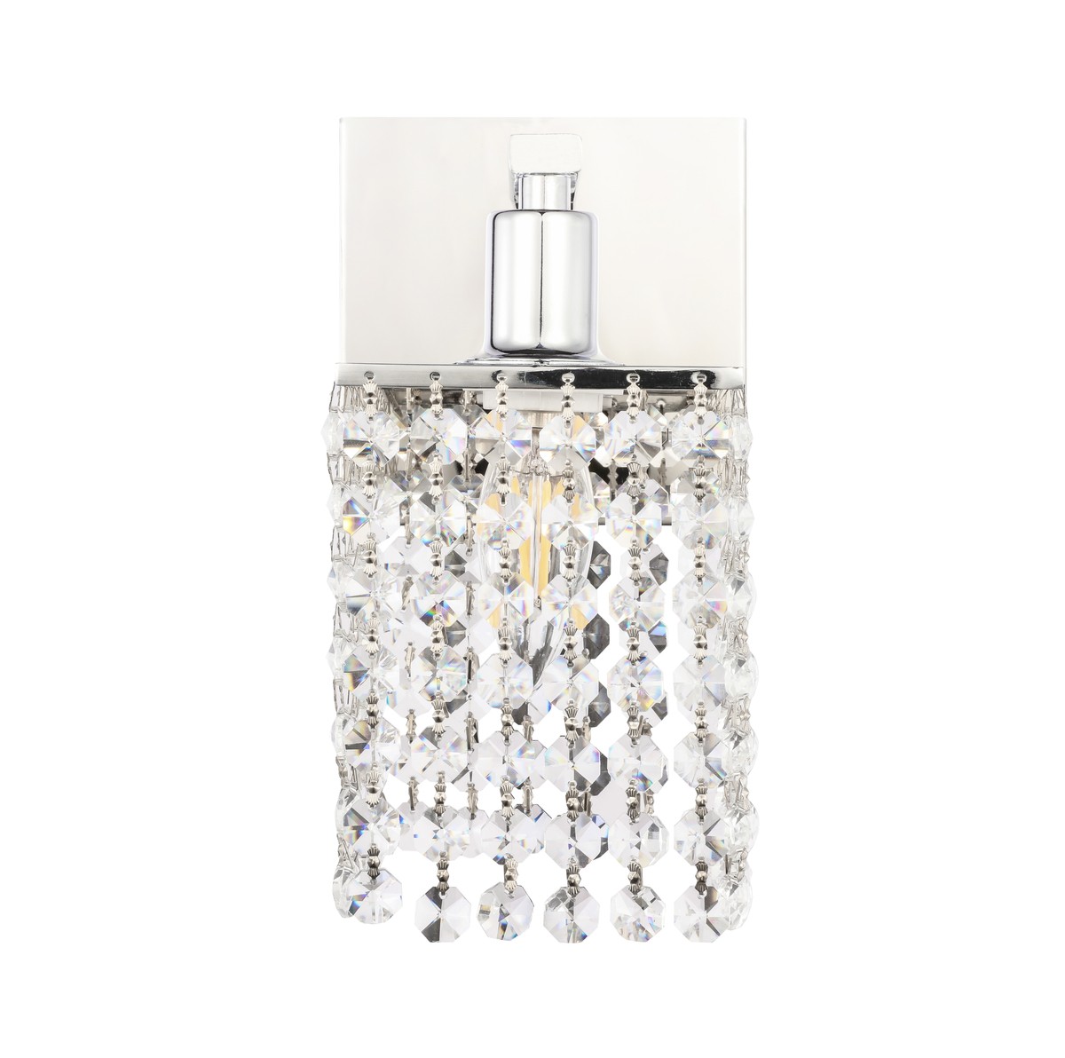 Phineas 1-Light Wall Sconce in Chrome
