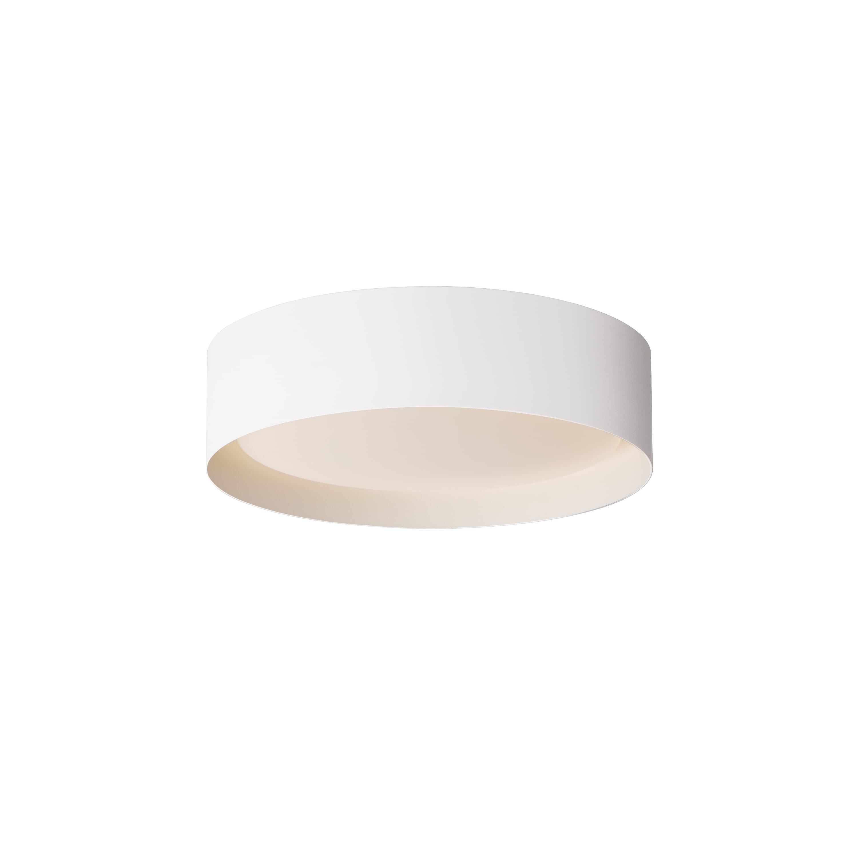 ET2 Lighting Echo 1-Light Flush Mount in White