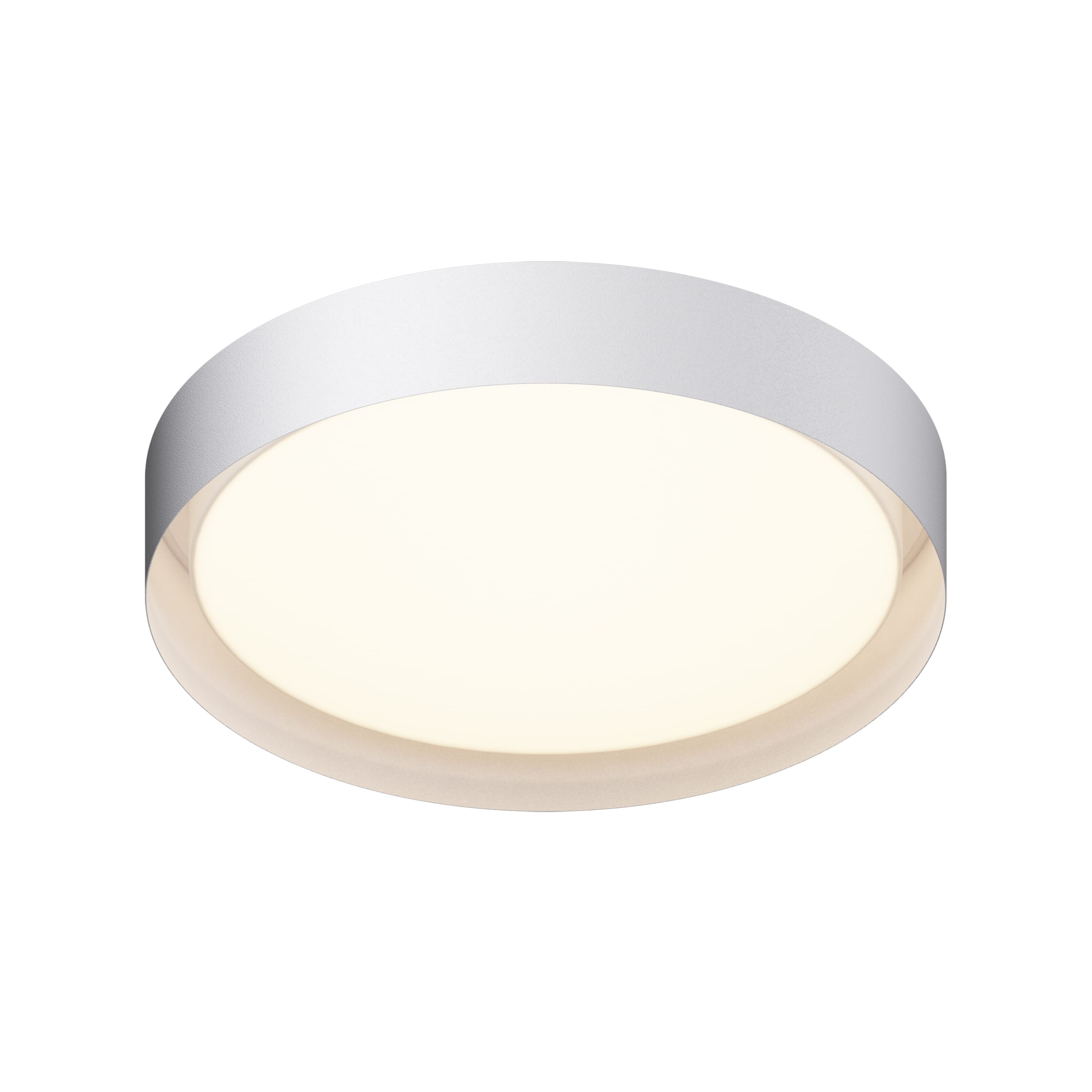 ET2 Lighting Echo 1-Light Flush Mount in White