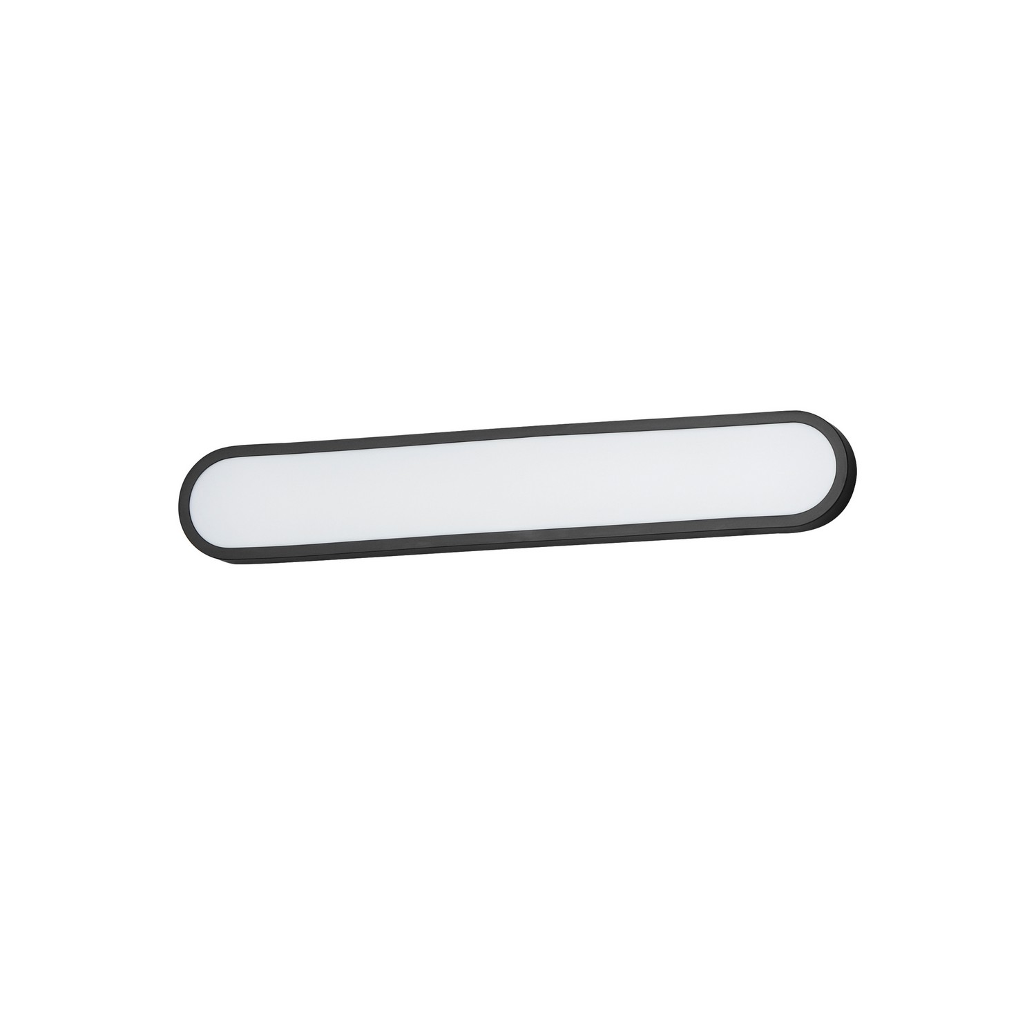 Latitude 1-Light LED Bathroom Vanity Light Sconce in Black