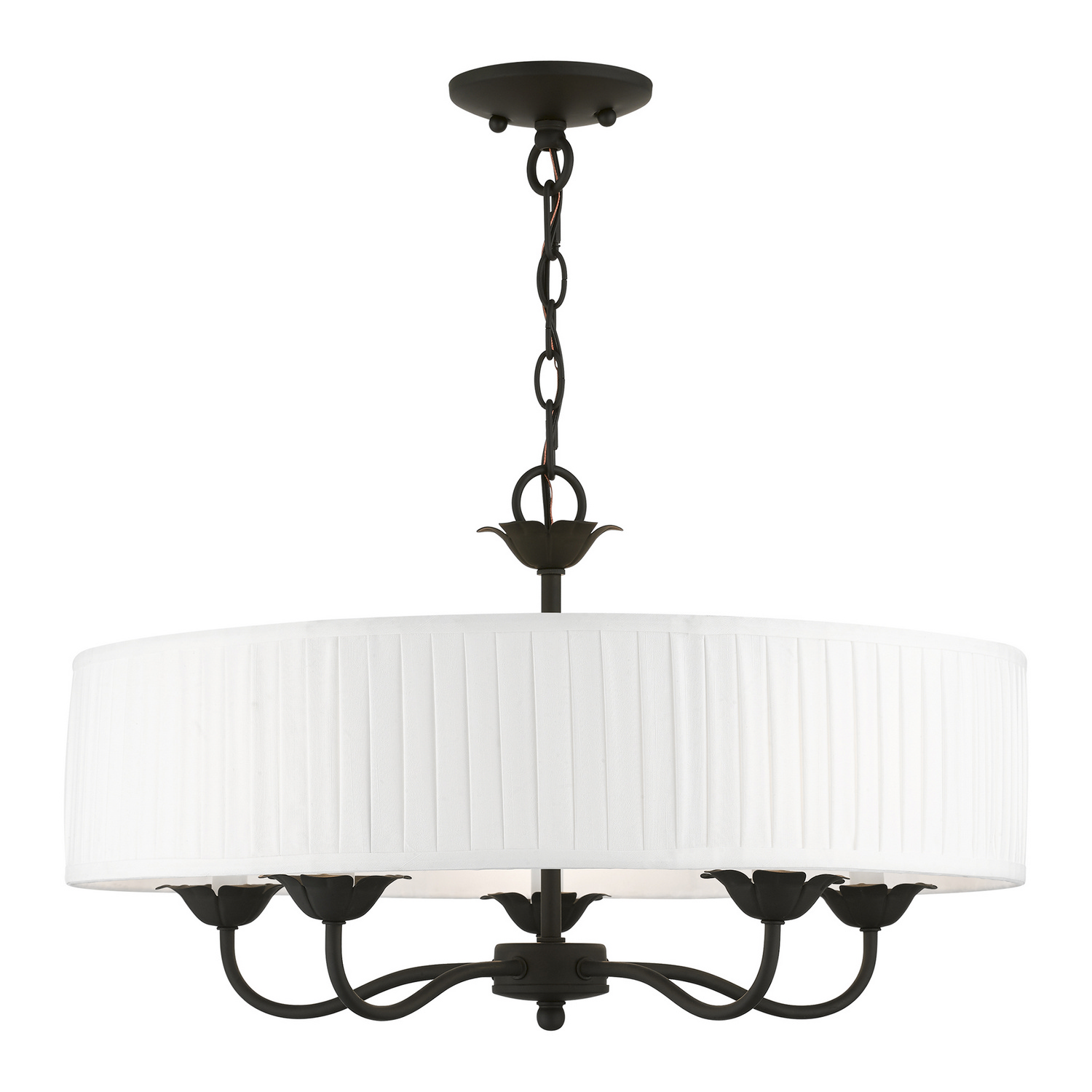 Edinburgh 5-Light Pendant in Black