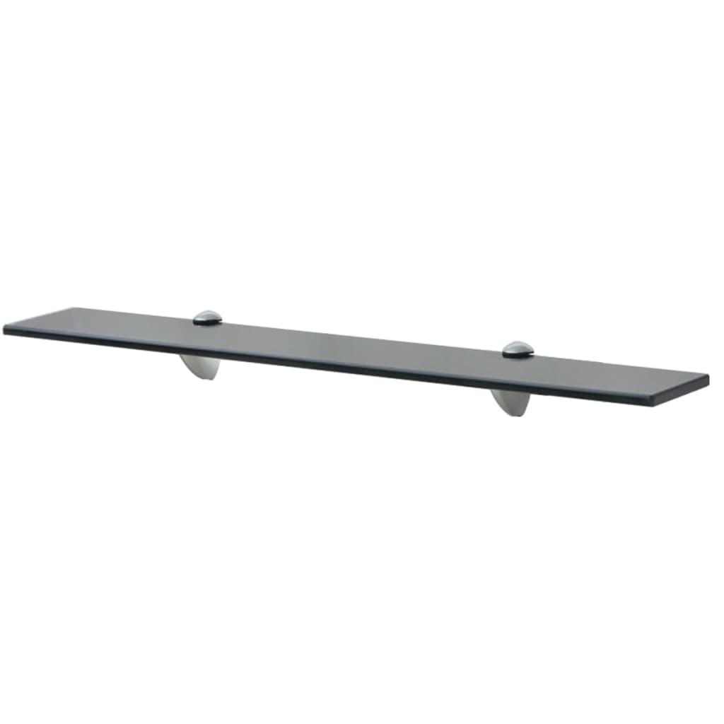 vidaXL Floating Shelf Glass 27.6"x7.9" 0.3"