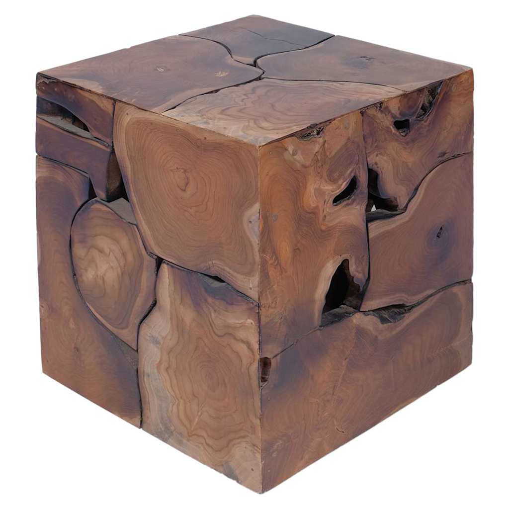vidaXL Stools/Coffee Table Solid Teak