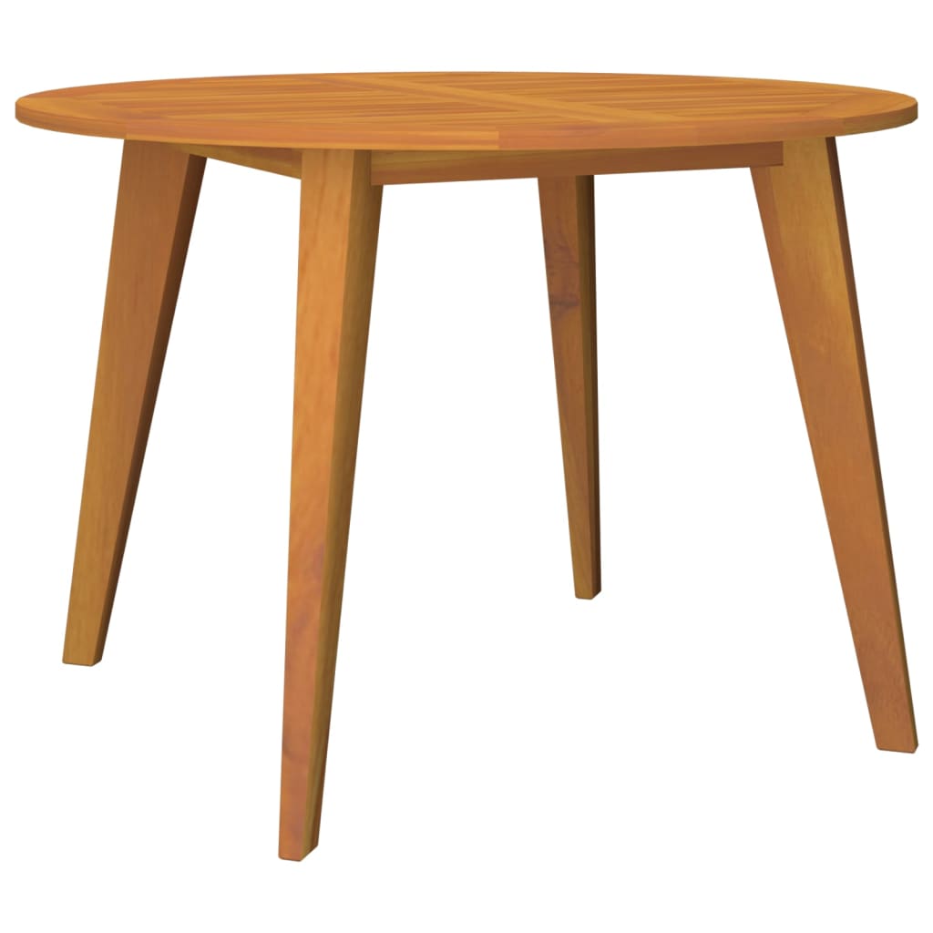 vidaXL Patio Table Ã43.3"x29.5" Solid Wood Acacia