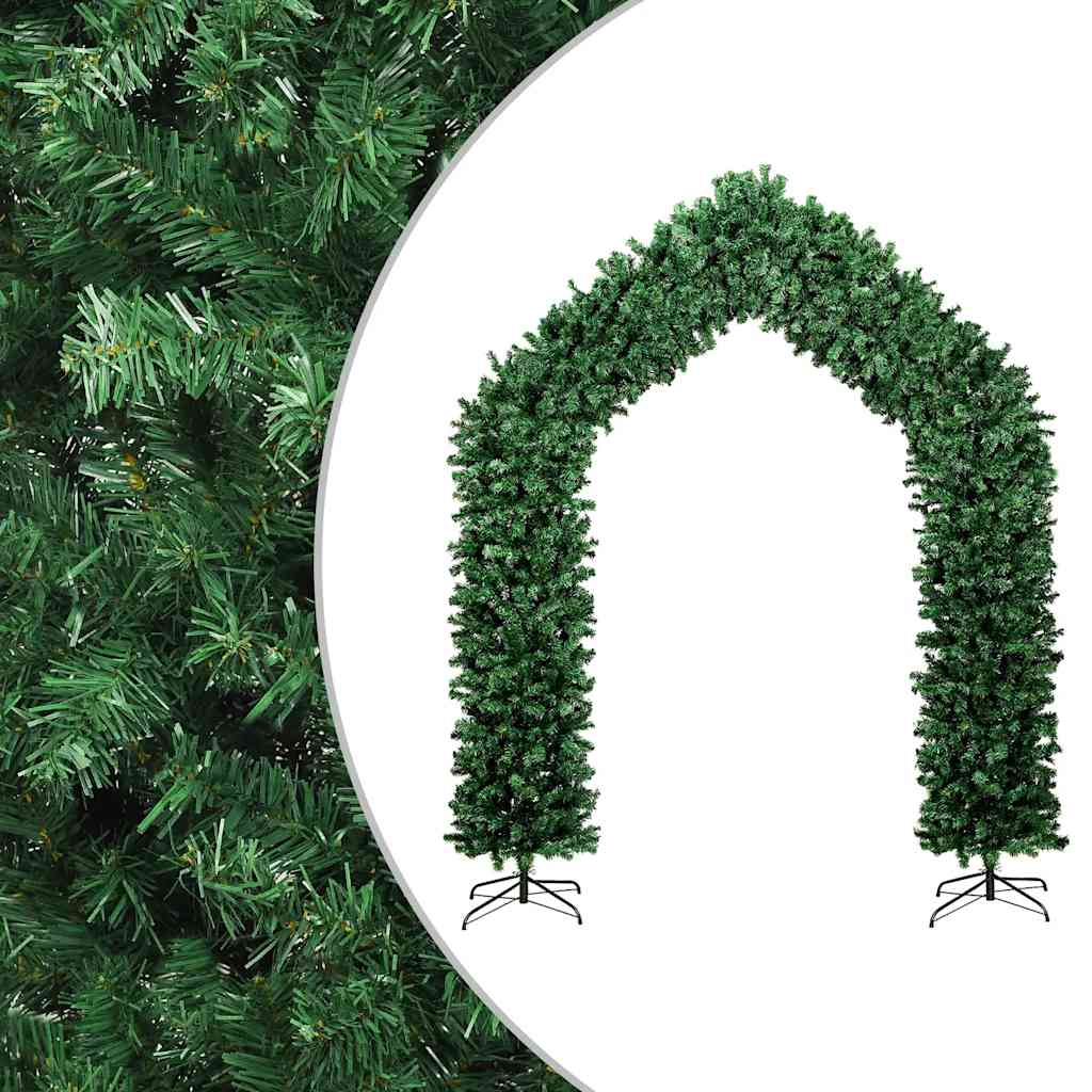 vidaXL Christmas Tree Arch Green 106.3"