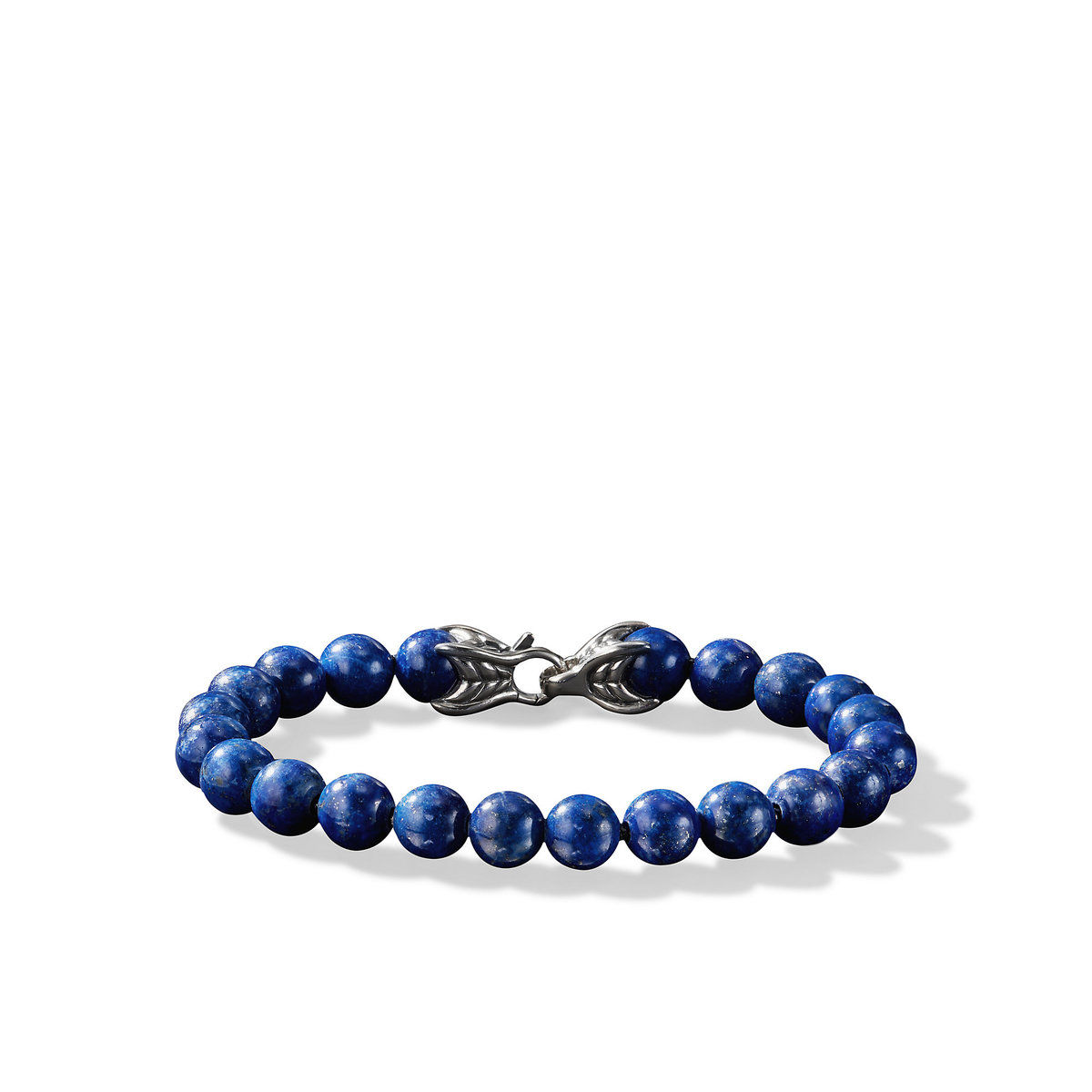 Men's David Yurman Spiritual Beads Bracelet with Lapis Lazuli - 7.5 Inches