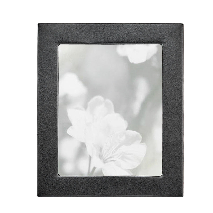 Graphic Image 8" x 10" Studio Frame Black Traditional Leather