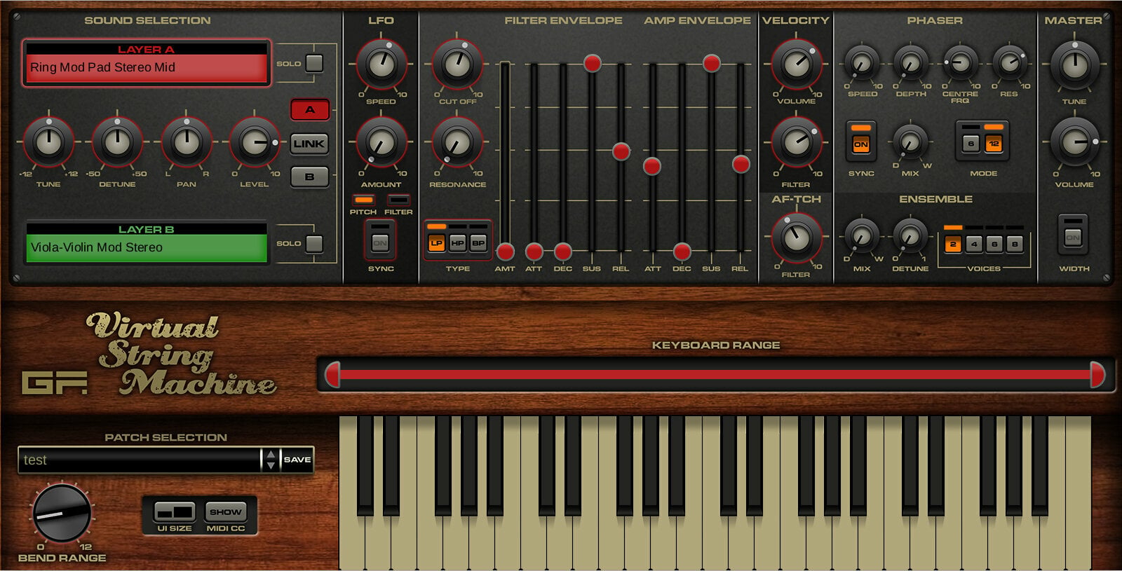 GForce Virtual String Machine (Produit numérique)
