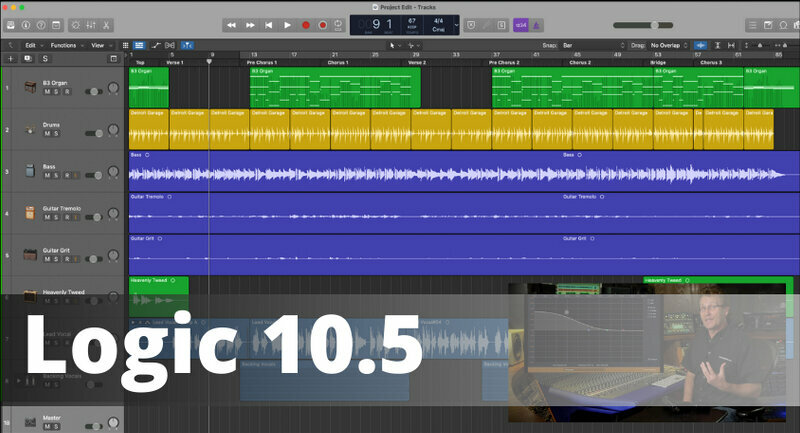 ProAudioEXP Logic 10.5 Video Training Course (Produit numérique)