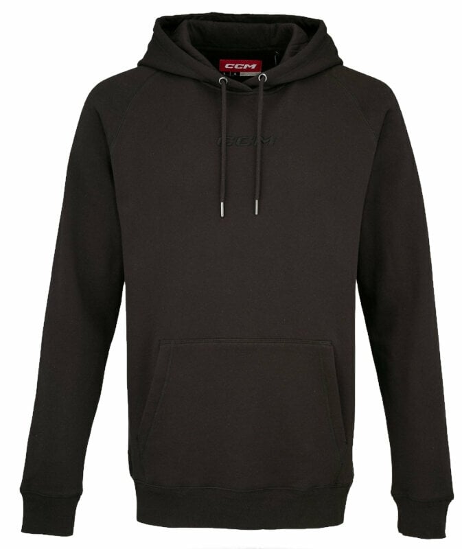CCM Core Pullover Black XL Chandail à capuchon de hockey