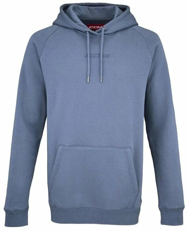 CCM Core Pullover Hoodie Blue M Chandail à capuchon de hockey
