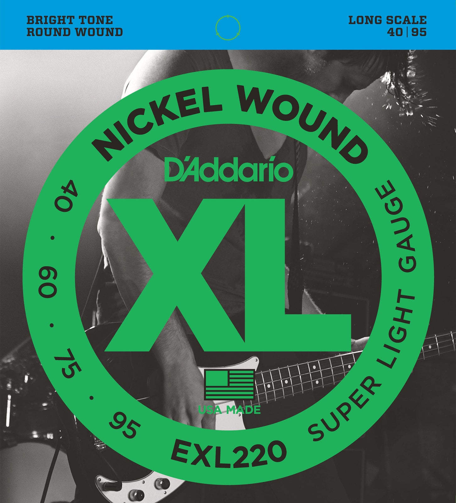 D'Addario EXL220 Cordes de basses