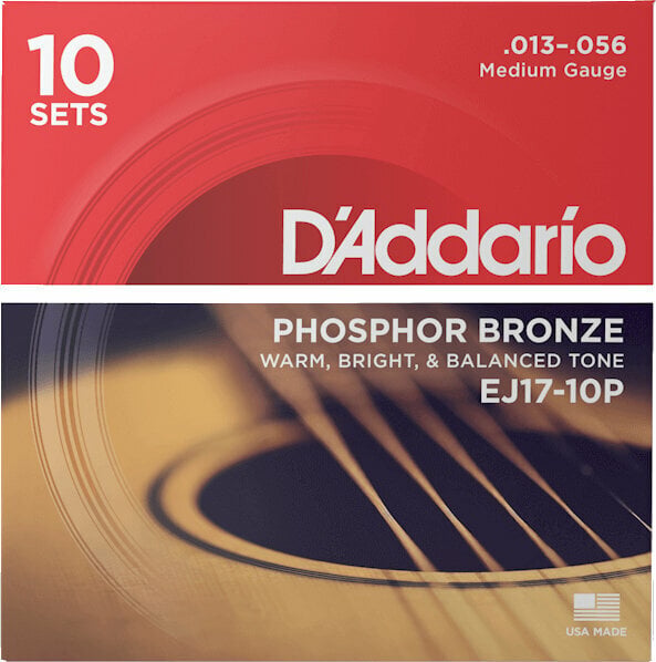 D'Addario EJ17-10P