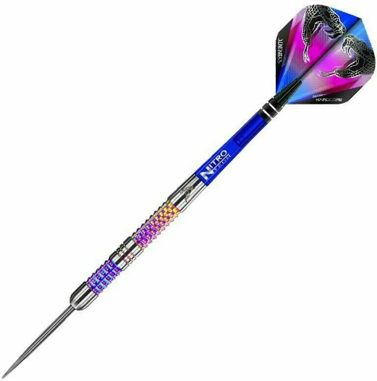Red Dragon Peter Wright Rainbow Mamba Tungsten 90% Steeltip 22 g Fléchettes