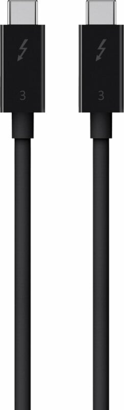 Belkin Thunderbolt 3 C-C F2CD084bt0.8MBK Noir 0,8 m Câble USB