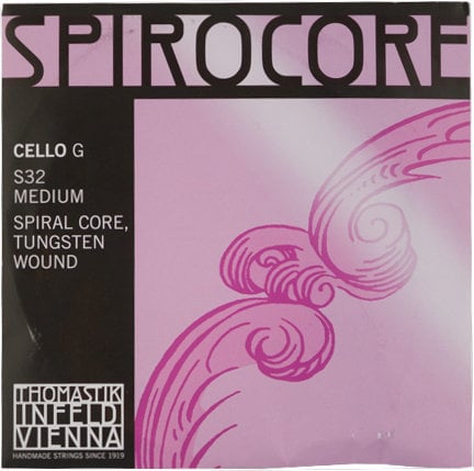 Thomastik Spirocore S32 G Cello 4/4 Medium Cordes pour instruments à cordes