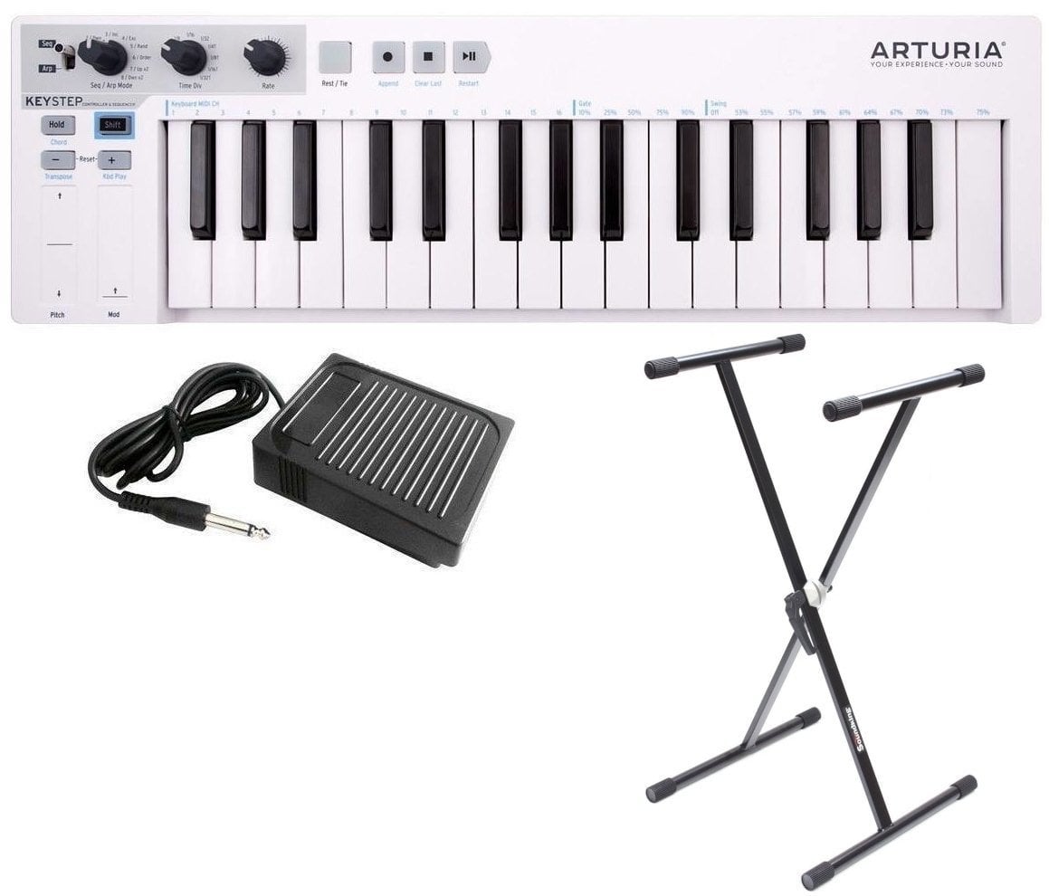Arturia KeyStep set Clavier MIDI White