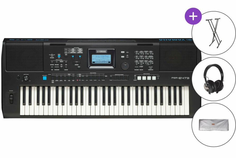 Yamaha PSR-E473 SET Clavier dynamique