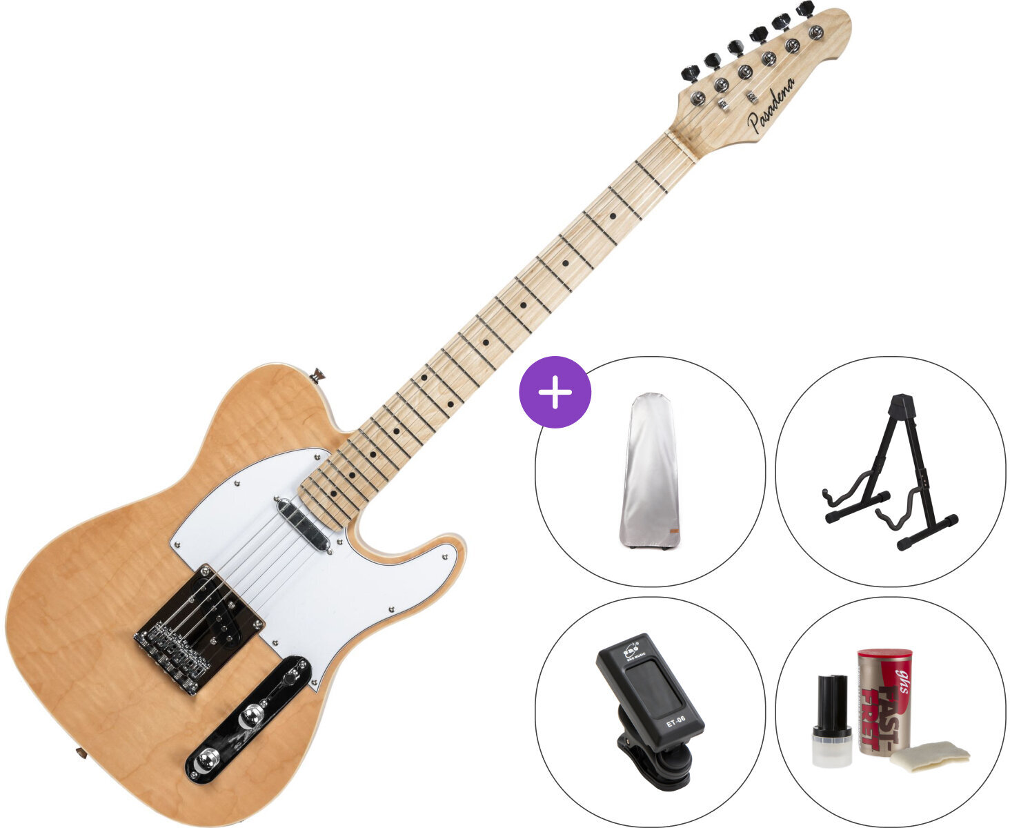 Pasadena TL10B Blonde Guitare électrique